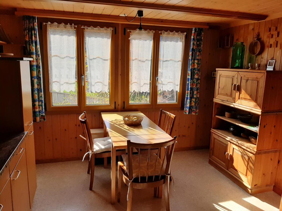 Chalet Am Fels Innertkirchen Exteriör bild